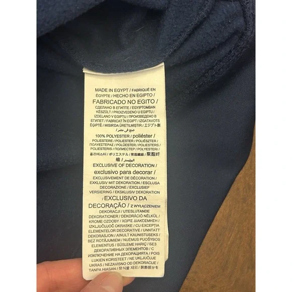 Notre Dame Fighting Irish Hoodie Mens XL NCAA Football Navy Blue Camo Fanatics - Picture 7 of 8